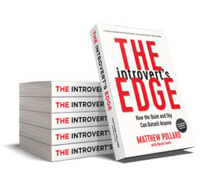Stack of The Introvert's Edge books