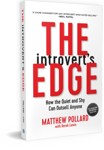 This is a photo of The Introverts Edge Book By Matthew Pollard